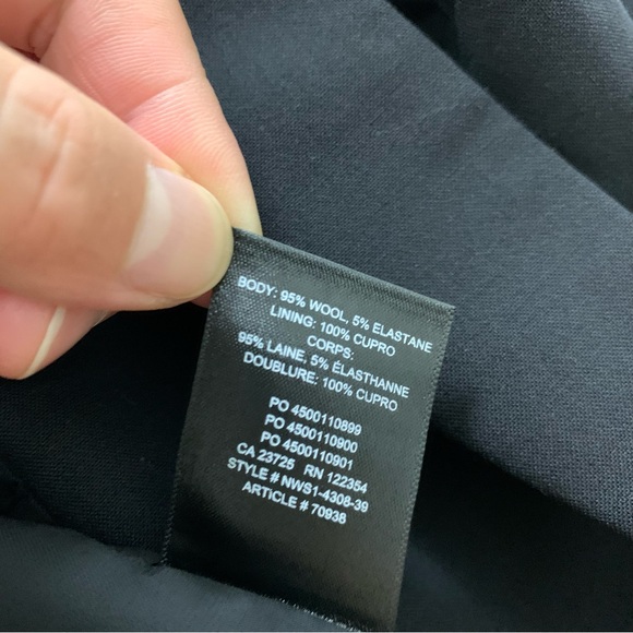 Babaton Leonard Black Double-Breasted Blazer size 6 - Picture 10 of 16